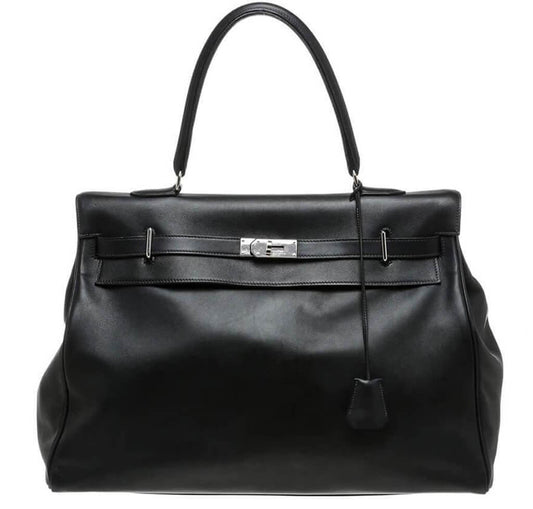 Hermès Relax Travel Bag Kelly 50 Black