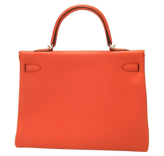 Hermès Kelly Retourne 35 Orange Poppy