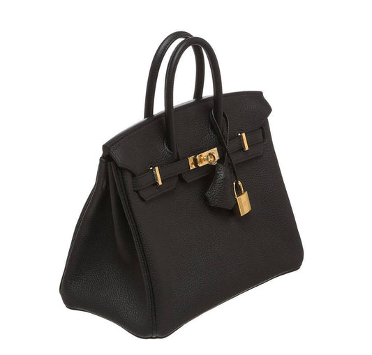 Hermès Birkin 25 Black Togo Bag